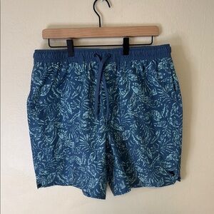 Salt Life Blue Tropical Swim Trunks